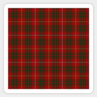 Bruce Clan Tartan (High Res) Sticker